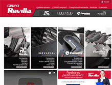 Tablet Screenshot of gruporevilla.com